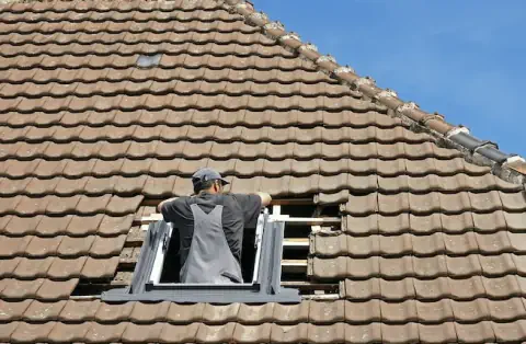 Pose de velux - Oyré